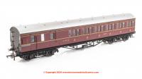 R4677A Hornby LMS Non-Corridor 57ft Third Class Brake Coach number 20725 in LMS livery